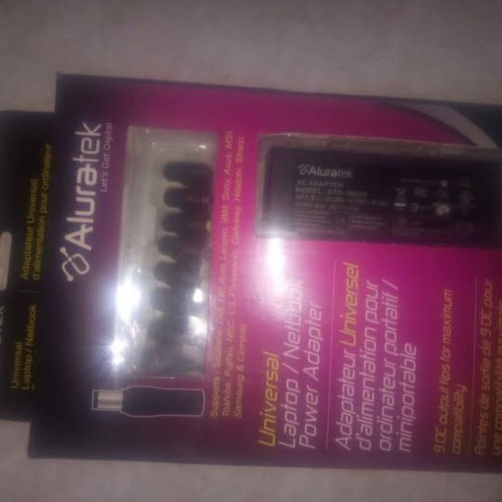 Aluratek universal labtop charger